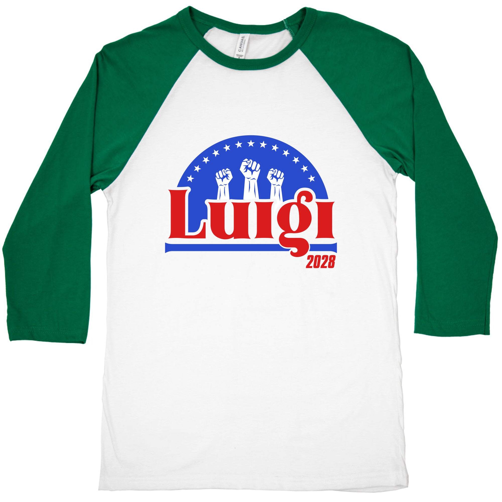 Luigi Mangione 2028 Baseball Tee